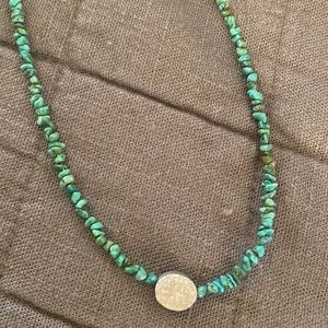 NWT turquoise / stone necklace